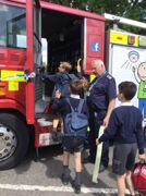 Police Open Day Yr 5 Firetruck June 24