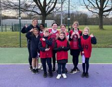 Team shot Netball 11th march 25