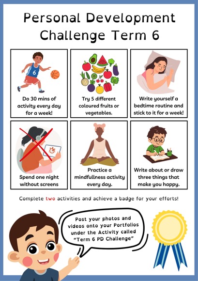 Personal Development Challenge Term 6