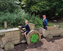 Tractor play area