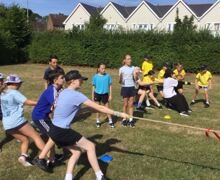 Tug of war sports day yr 6