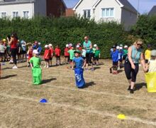 Sack race Sports Day 25