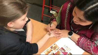 Henna Designs for Cultural Week