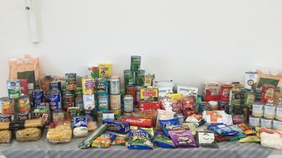 Thank you for Harvest Festival donations!