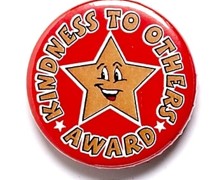 Kindness to others badge
